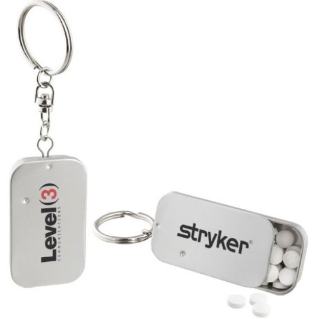 Slider Custom Mint Tins & Keychain