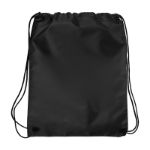 Black  cinch up backpack