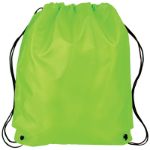Lime green  cinch up backpack