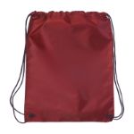 Burgundy  cinch up backpack