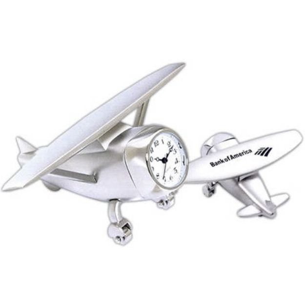 High Wing Airplane Custom Clock