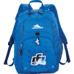 High Sierra Impact Backpack Daypack in Blue by Adco Marketing