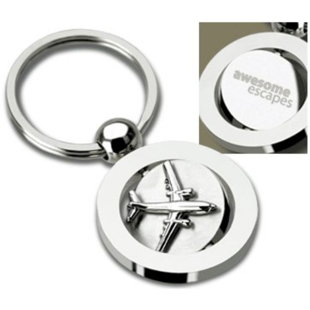Airplane Spinner Key Chains