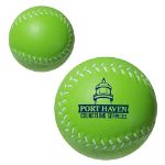 Baseball Stress Balls in Lime Green