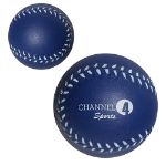 Baseball Stress Balls in Navy Blue
