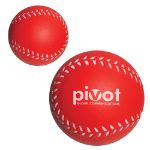 Baseball Stress Balls in Red