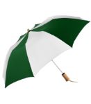 Executive Folding Auto Open Umbrella in Hunter/White