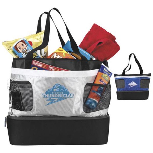Double Decker Cooler Tote Bags | Coolers & Cooler Bags | Adco Marketing ...