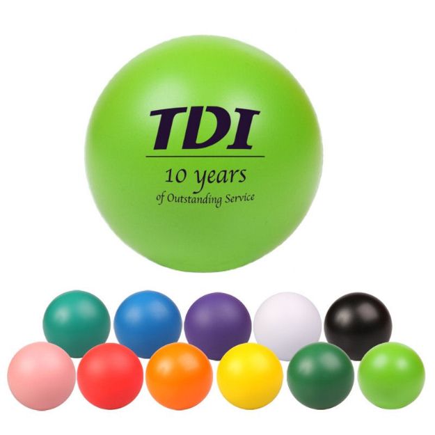 Custom Round Stress Balls, Promotional Round Stress Balls