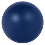Round Stress Ball in Navy Blue