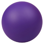 Round Stress Ball in Purple