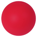Round Stress Ball in Red