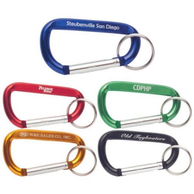 Carabiner Keychains Engraved