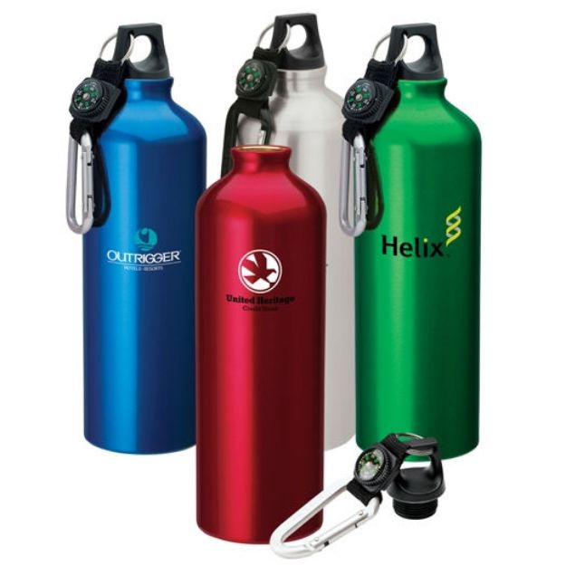 500ml Aluminum Bottle with Compass on Sale Now