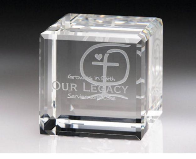 Quadrado Crystal Block Awards