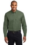 Port Authority Long Sleeve Easy Care Shirts in Clover Green