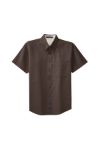 Port Authority Short Sleeve Easy Care Shirts Coffee Bean