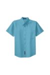 Port Authority Short Sleeve Easy Care Shirts in Maui Blue