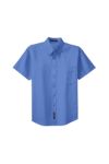 Port Authority Short Sleeve Easy Care Shirts in Ultramarine Blue