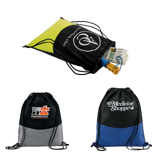 Non Woven Drawstring Backpacks - Recylable