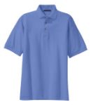 Port Authority Pique Knit Sport Shirts in Blueberry