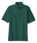 Port Authority Pique Knit Sport Shirts in Forest