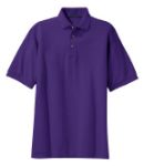 Port Authority Pique Knit Sport Shirts in Purple