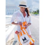 Picture of Beach Blanket Tote with Sand Stakes