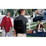 4-IN-1 Blanket - Poncho/Seat Cushion - Backpack