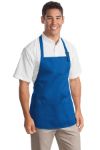 Port Authority Medium Length Aprons with Pouch Pockets in Royal