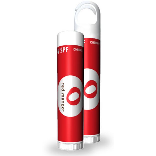 Bargain Cherry SPF04 Lip Balms with Full Color Imprint - Chap Ice Brand
