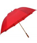 Mulligan 64" Wind Resistant Golf Umbrella in Red