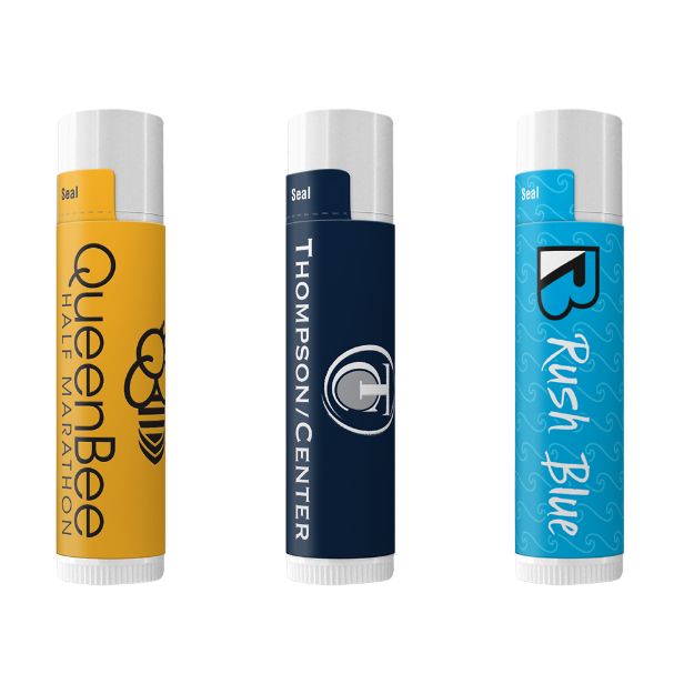 Flavor-B Mix and Match SPF 15 Beeswax Lip Balm with full color label.