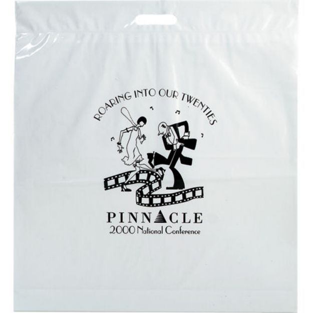 Die Cut Custom Plastic Bags 20x22x4