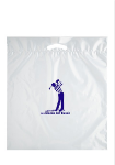 Die Cut Custom Plastic Bags 20x22x4 in Clear