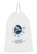 Poly Draw-Tape Custom Plastic Bags 12  x 15 x 3