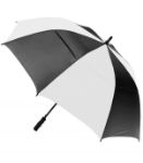 The Open 58" Golf Umbrella in Black/White