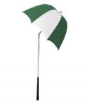 The Original Drizzlestik Golf Umbrella in Hunter/White