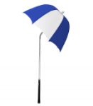 The Original Drizzlestik Golf Umbrella in Royal/White