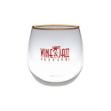 16.75 oz. Custom Stemless Red Wine Glass