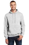 Port and Company Pullover Hooded Custom Sweatshirts in Ash