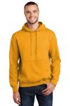 Port and Company Pullover Hooded Custom Sweatshirts in Gold