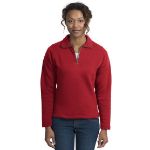 Red Fleece Ladies Jacket