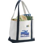 Blue heavy canvas tote bag by Adco Marketing