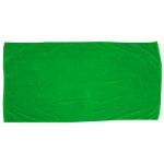 Kelly green beach towel