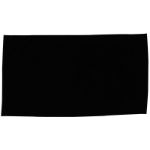 Embroidered Midweight Colorful Beach Towels in Black