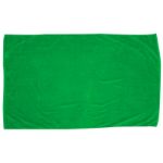 Embroidered Midweight Colorful Beach Towels in Lime Green