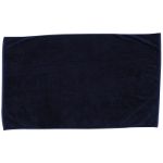 Embroidered Midweight Colorful Beach Towels in Navy Blue