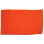 Embroidered Midweight Colorful Beach Towels in Orange