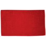 Embroidered Midweight Colorful Beach Towels in Red